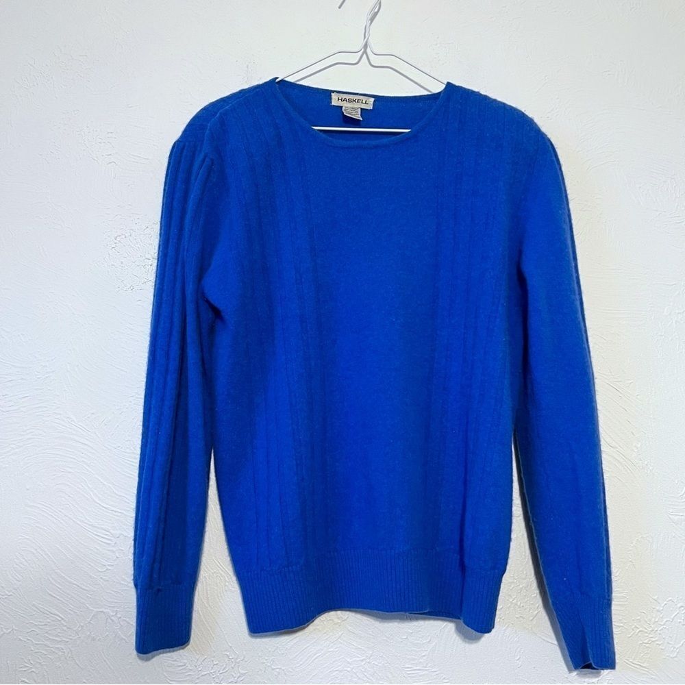 HASKELL Vintage Lambswool Rabbit Hair Sweater Size M